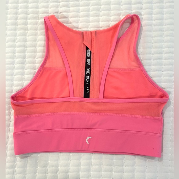 Zyia Active All‎ Star One More Rep Pink Women's Sports Bra- Size Medium - Picture 4 of 8